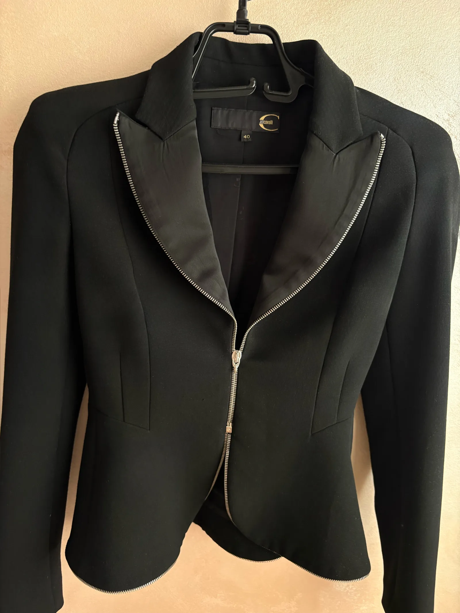 Roberto Cavalli crni sako