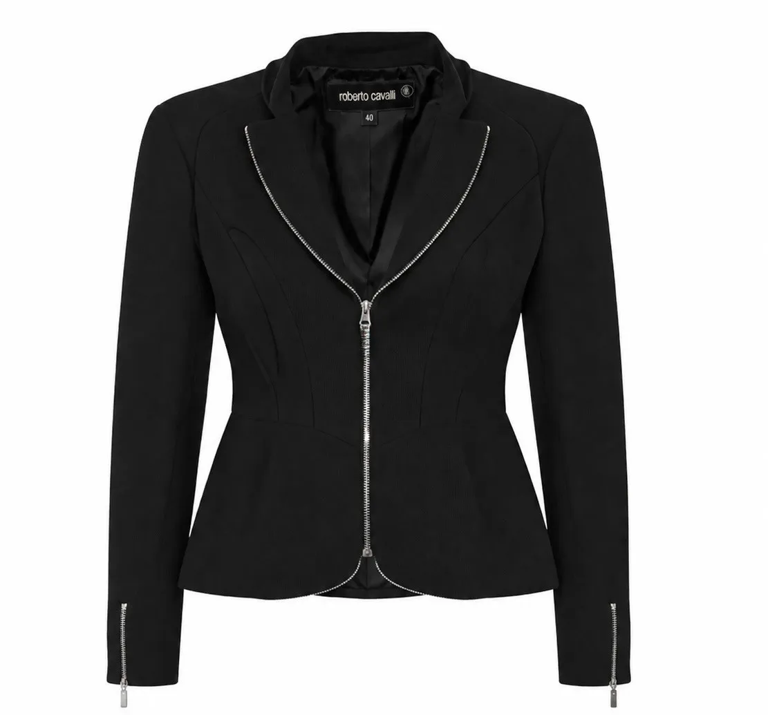 Roberto Cavalli crni sako