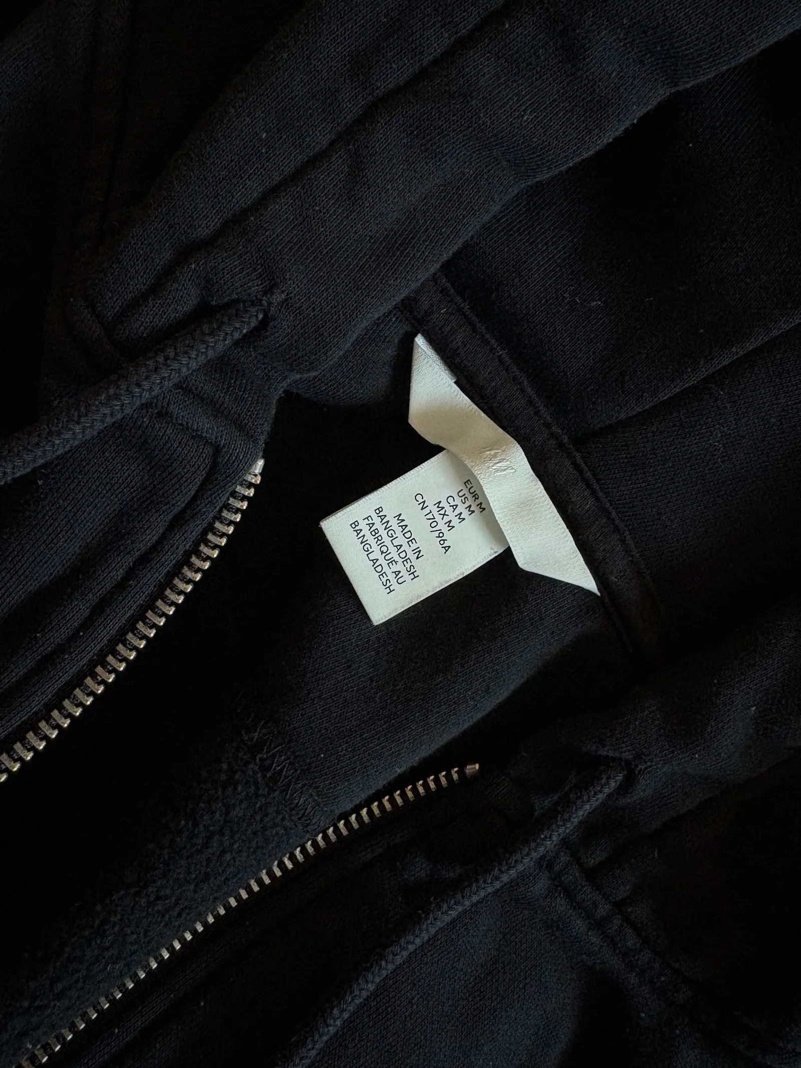 H&M zip duks