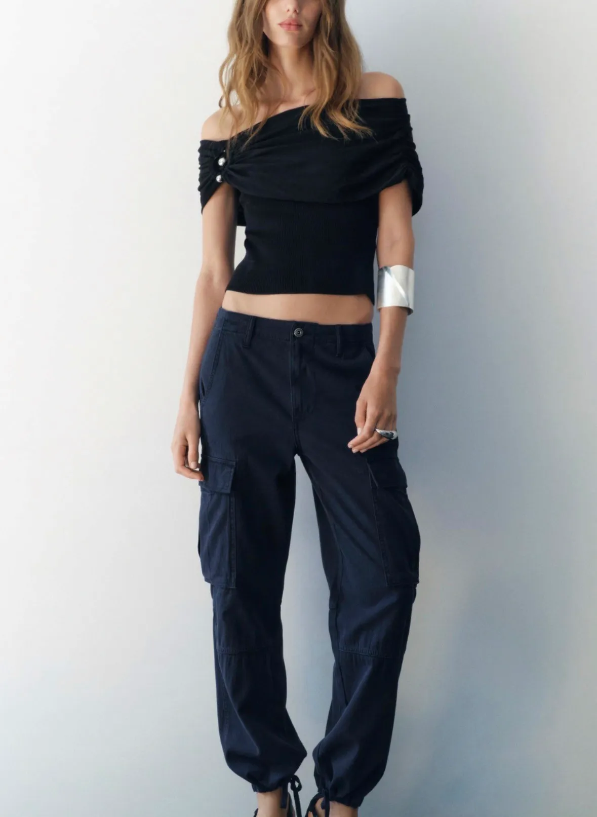 Zara cargo jeans