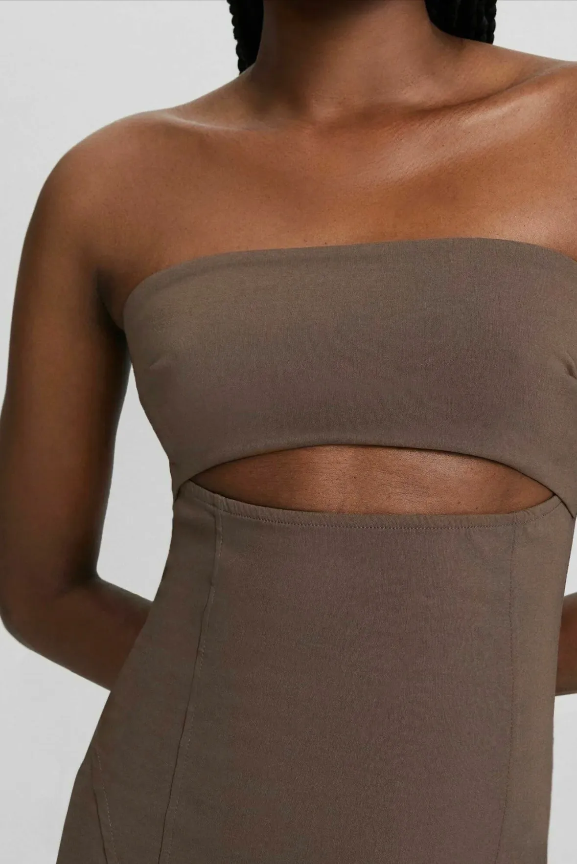 Bershka midi haljina