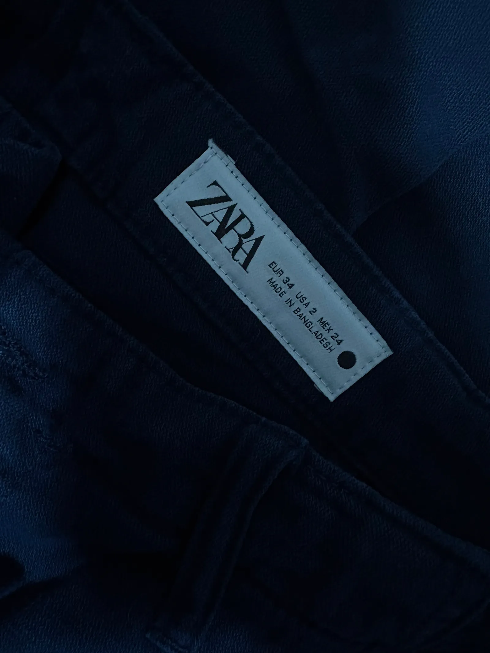 Zara cargo jeans
